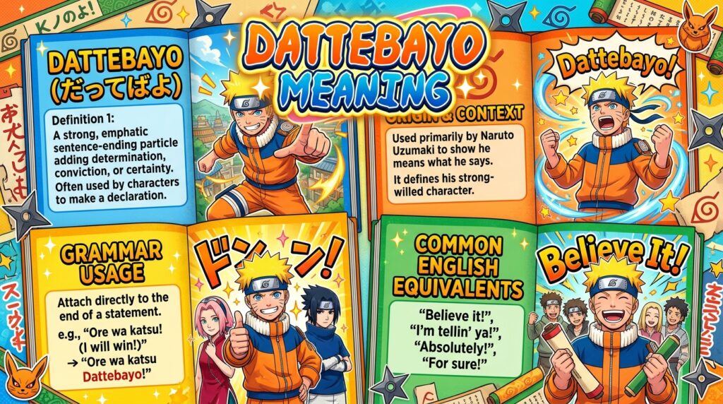 Dattebayo Mean