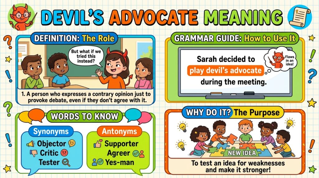 Devil’s Advocate Mean