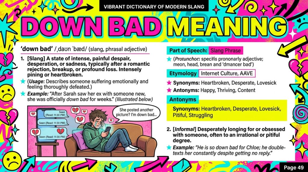 Down Bad Mean