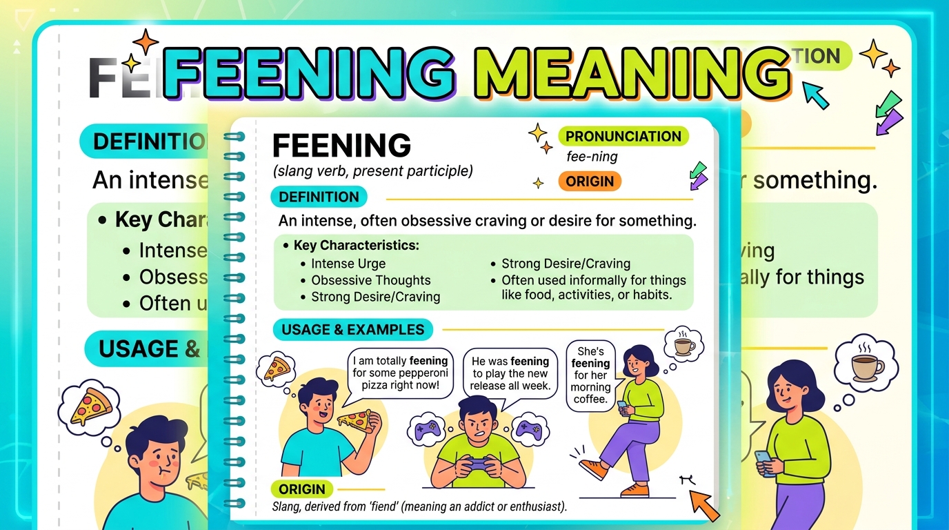 Feening Meaning