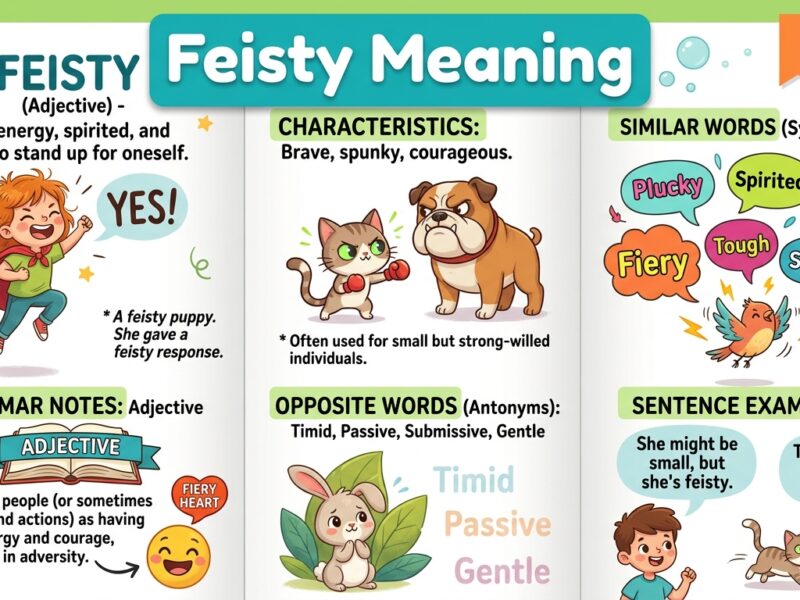 Feisty Meaning
