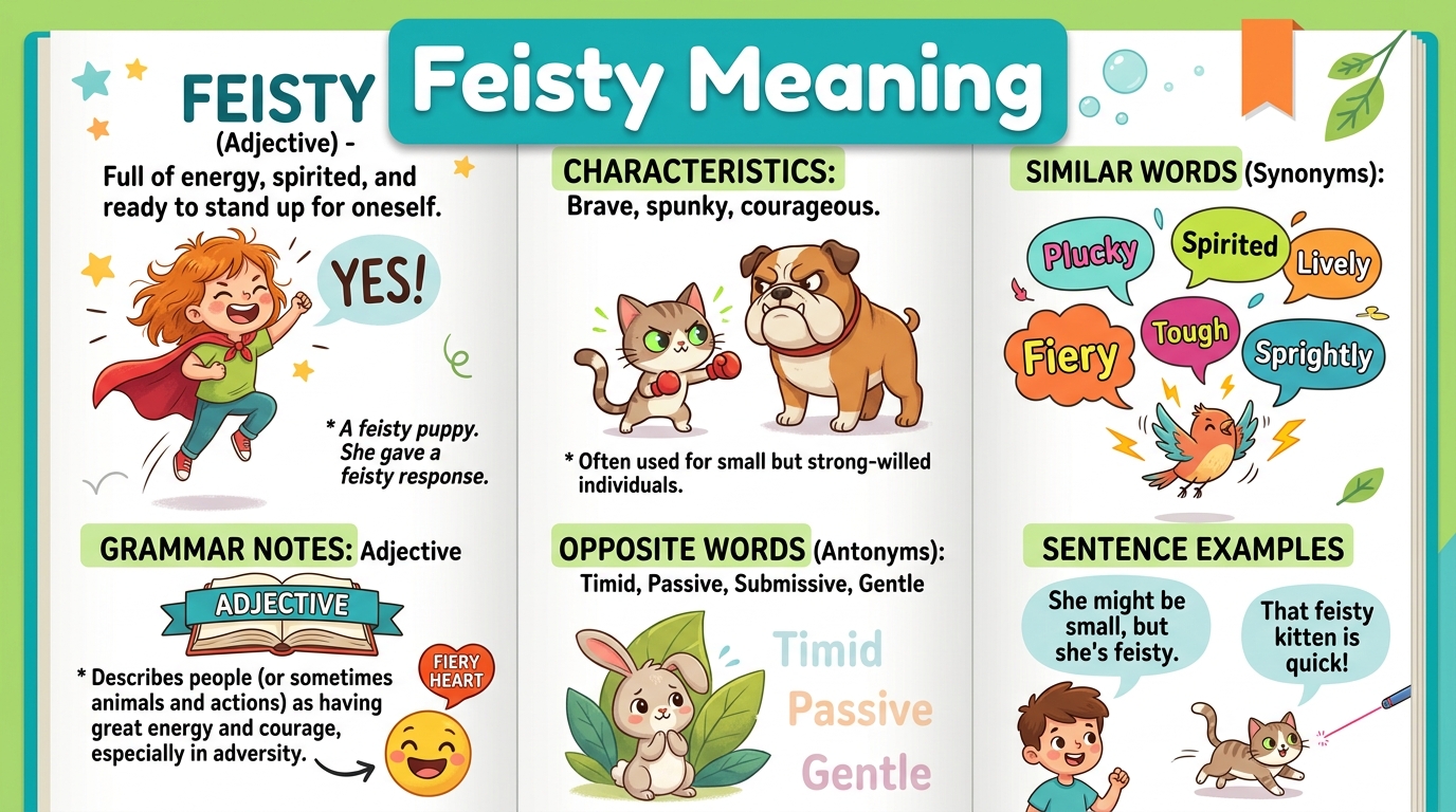 Feisty Meaning