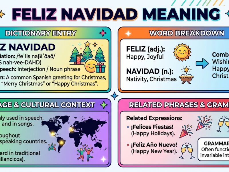 Feliz Navidad Meaning