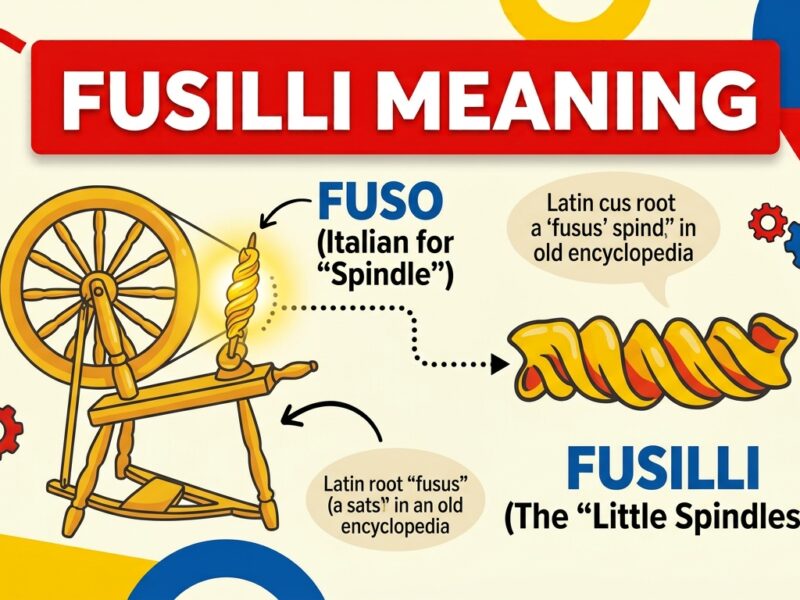 Fusilli Meaning