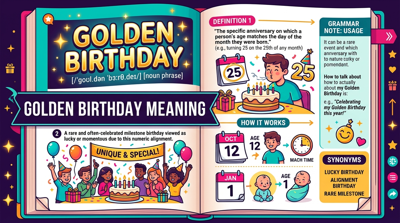Golden Birthday Meaning