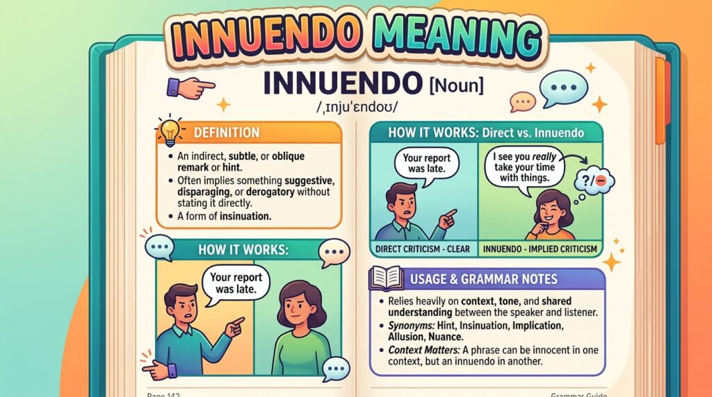 Innuendo Mean