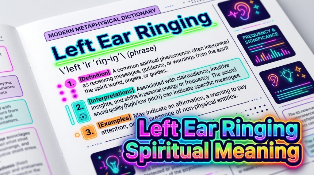 Left Ear Ringing Spiritual Mean