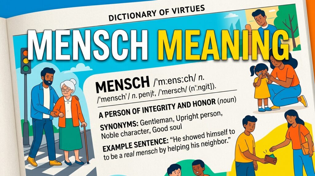 Mensch Mean