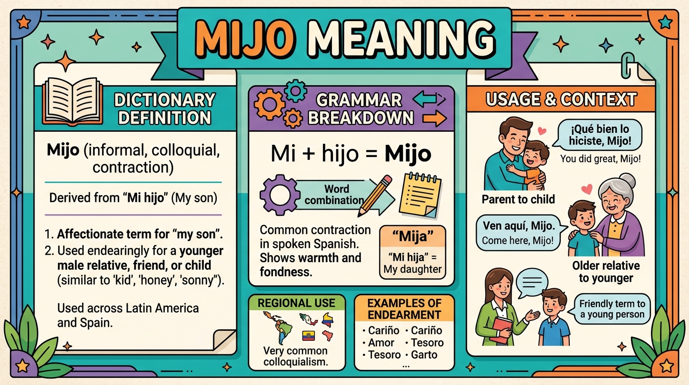 Mijo Meaning