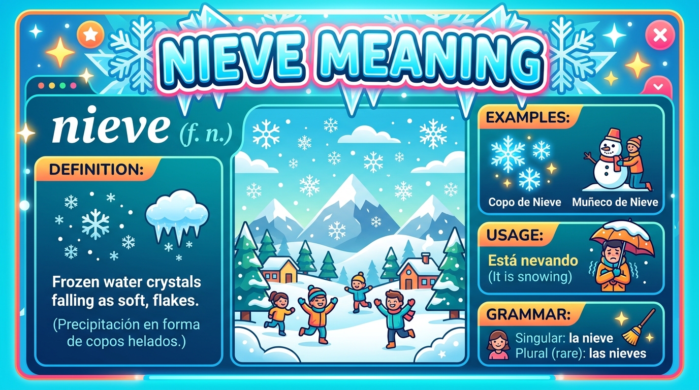Nieve Meaning