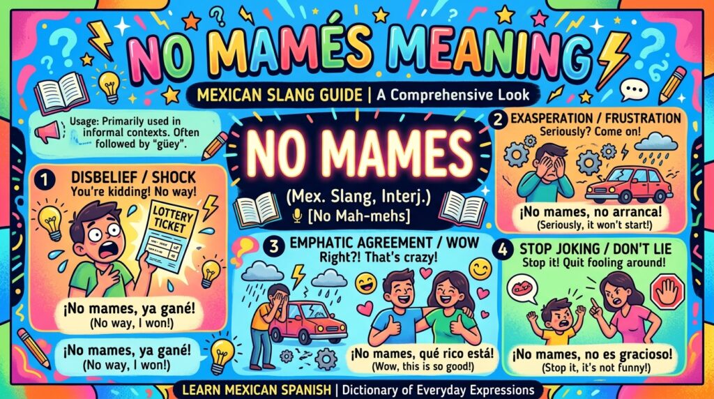 No Mames Mean