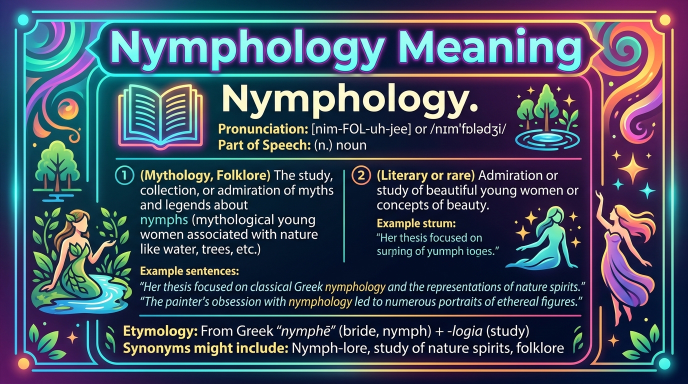 Nymphology Meaning