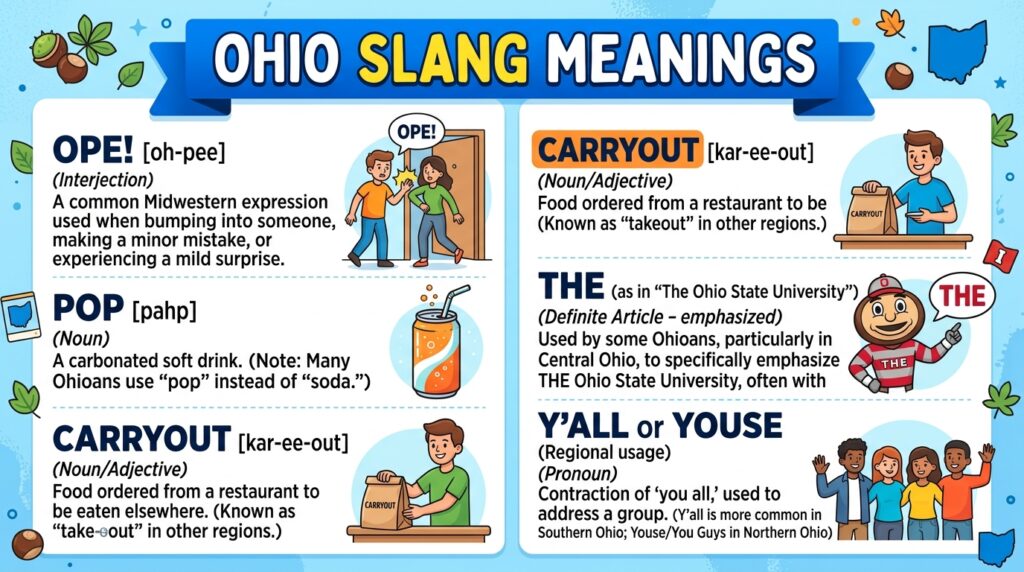 Ohio Slang Mean