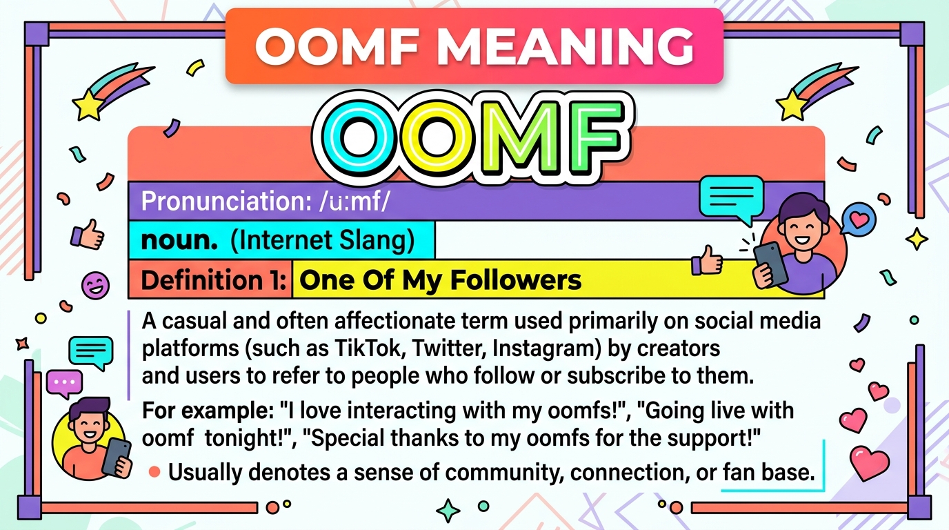 Oomf Meaning