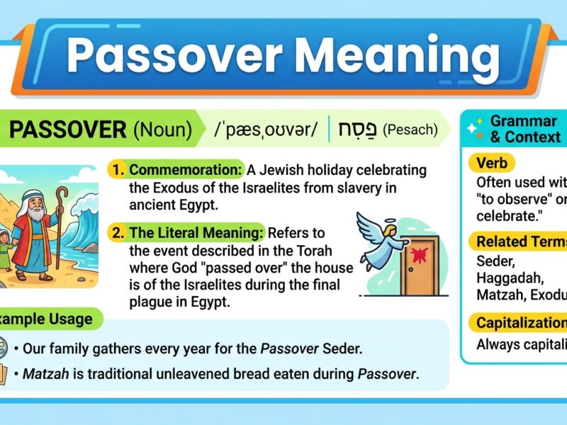 Passover Meaning