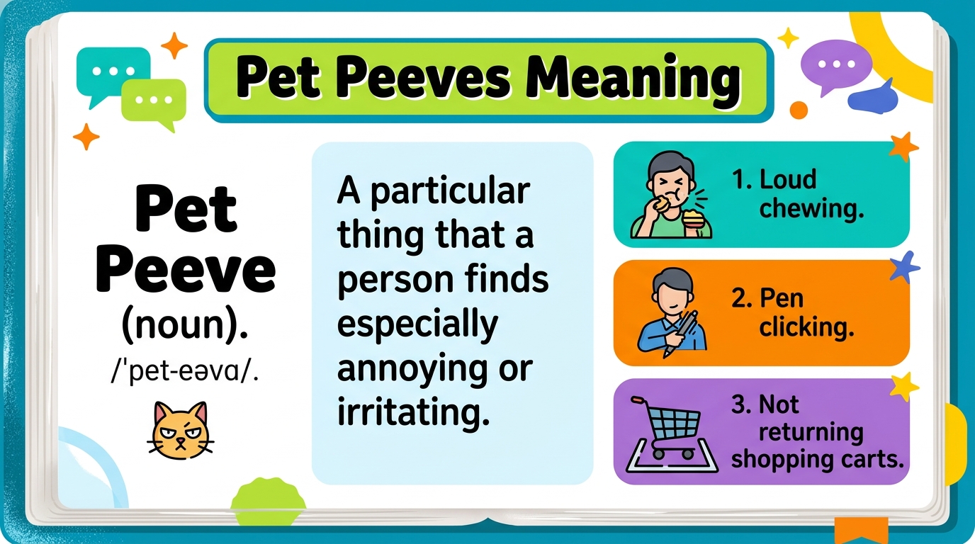 Pet Peeves Meaning
