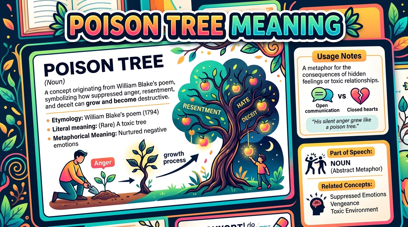 Poison Tree Meaning