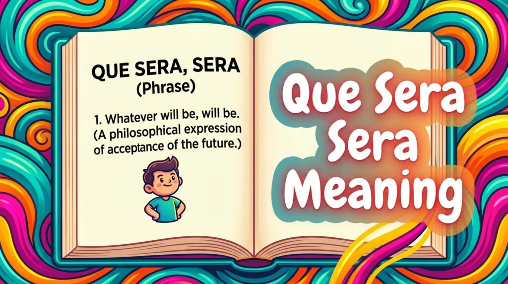 Que Sera Sera Mean