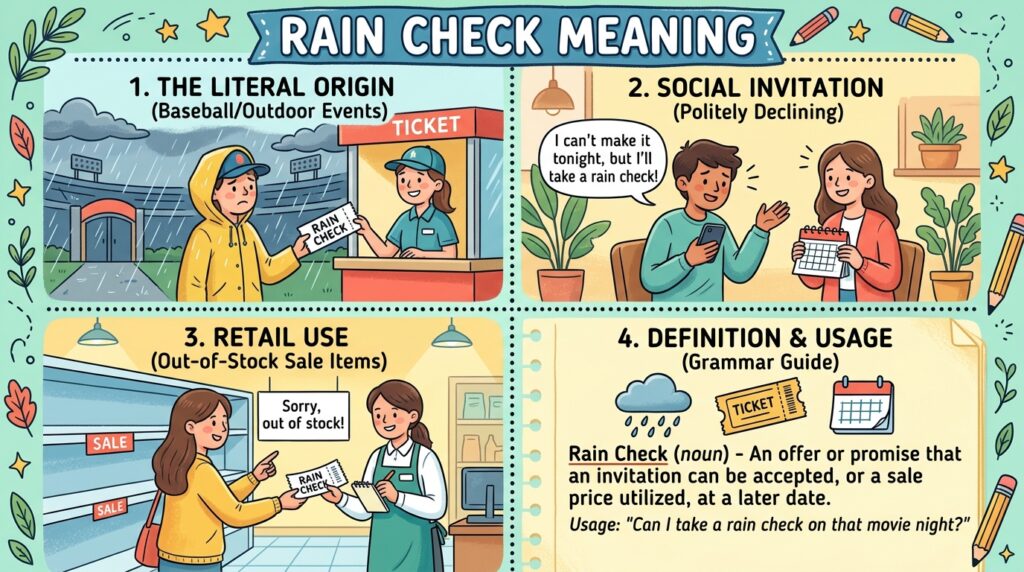 Rain Check Mean