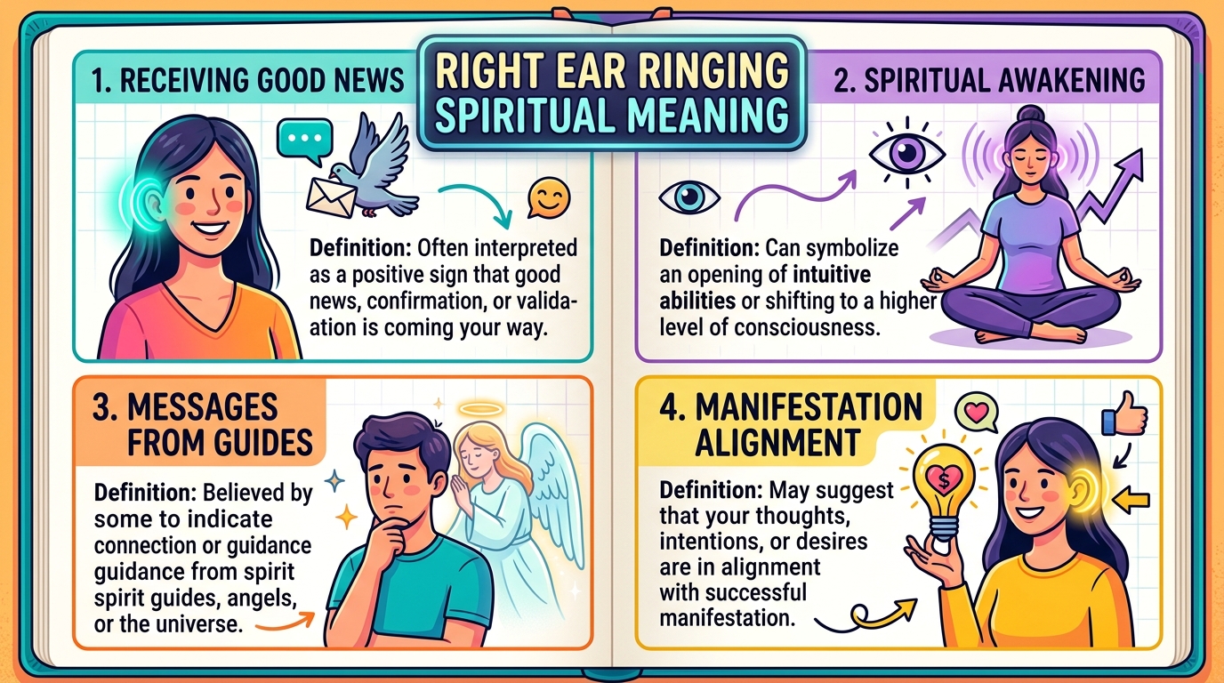 Right Ear Ringing Spiritual Meaning