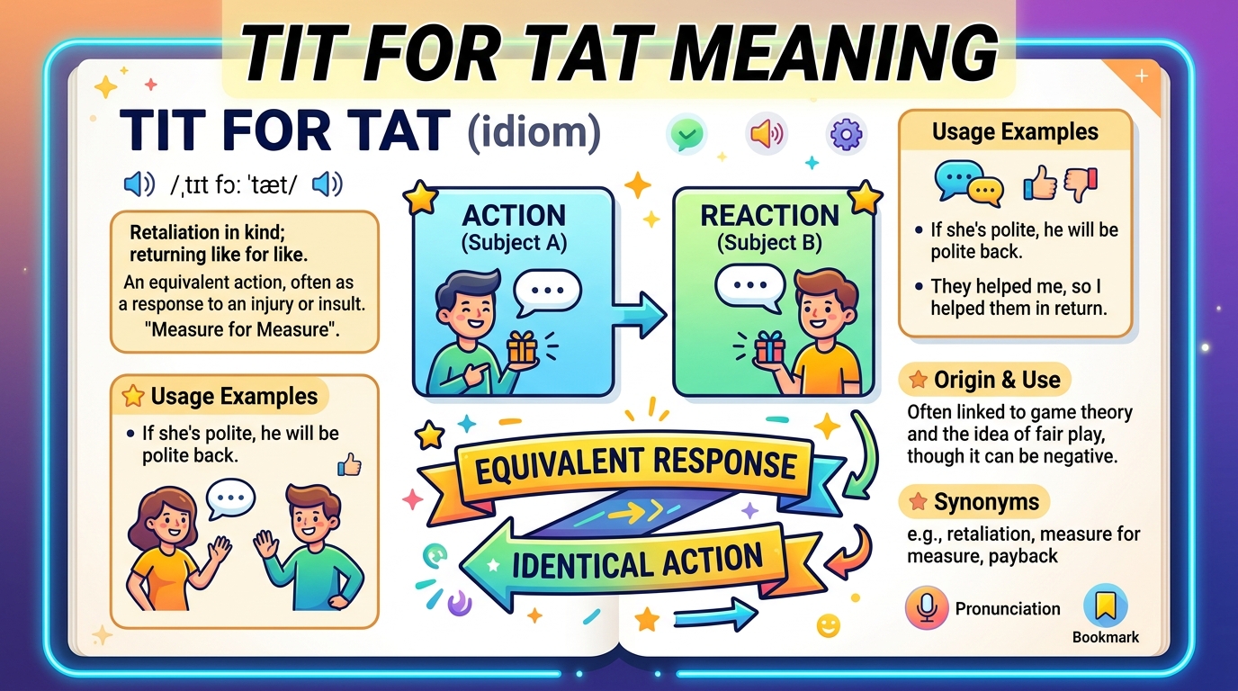 Tit for Tat Meaning