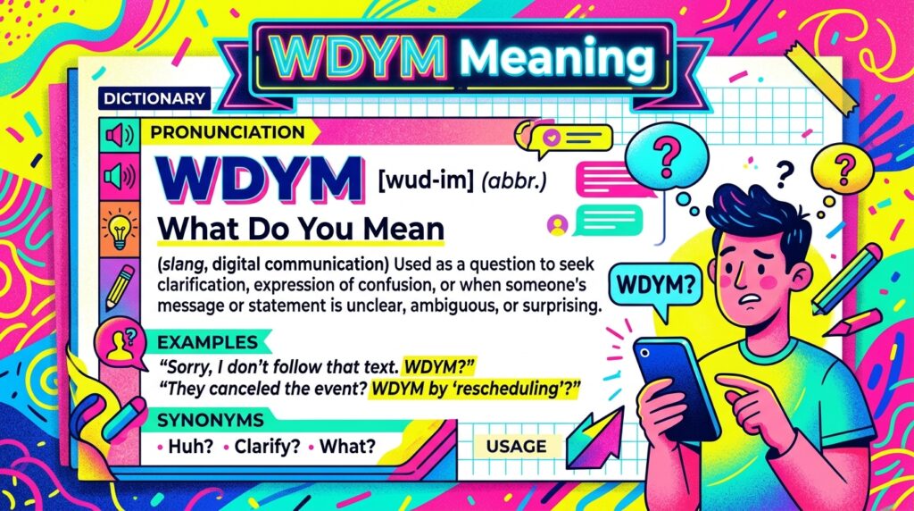 WDYM Mean
